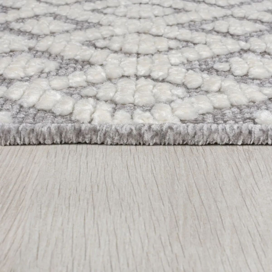 Tapis Jhansi gris 160x218cm