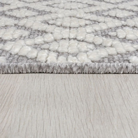 Tapis Jhansi gris 160x218cm