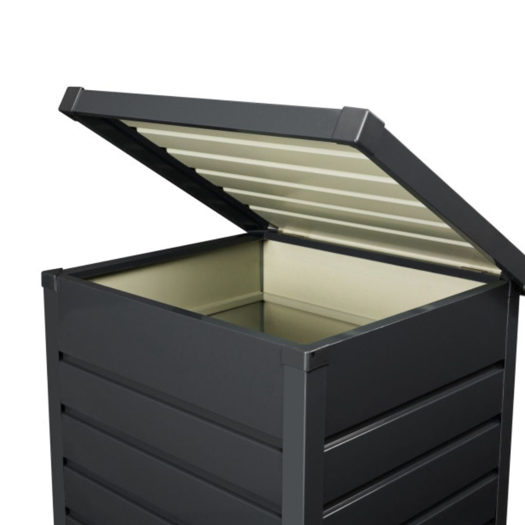 Coffre de jardin en acier galvanisé 200L