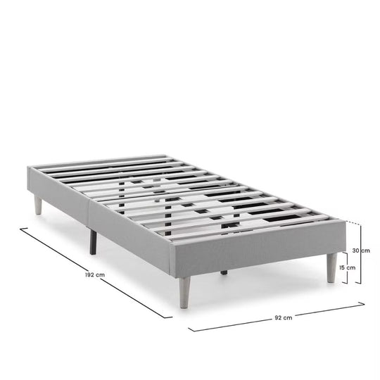 Lit 90x190cm beige