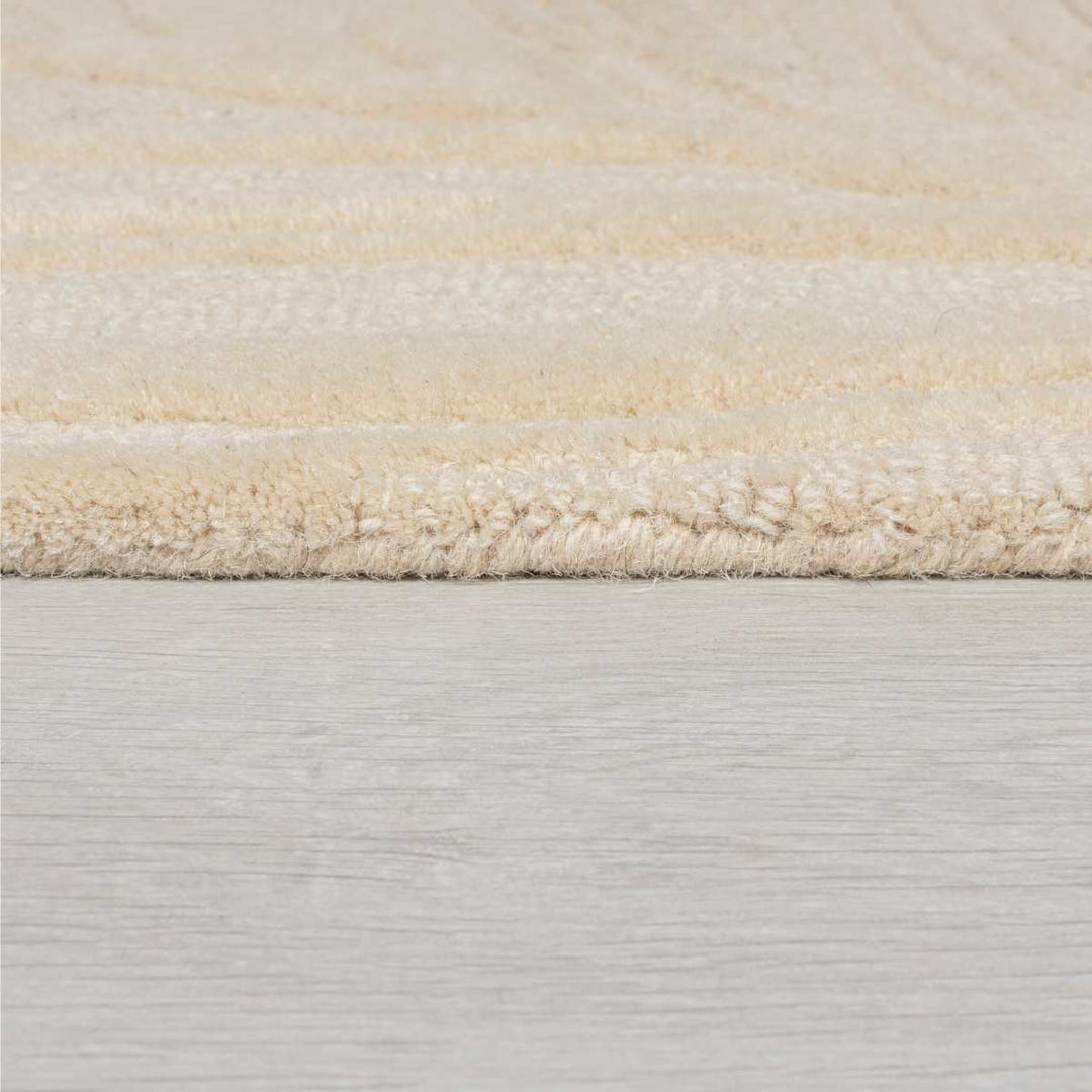 Tapis de couloir en laine Lino Beige