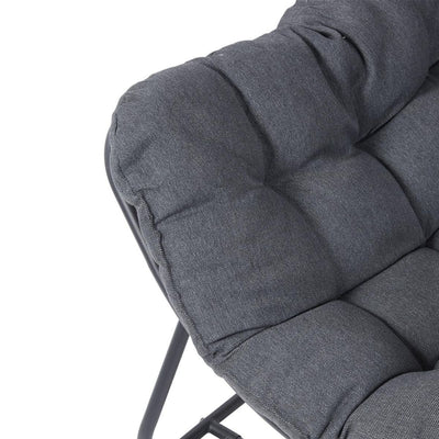 Fauteuil de jardin détente Siena XL Gris HYBA