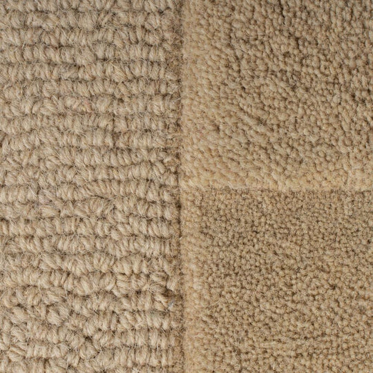 Tapis en laine rond Gigi Beige