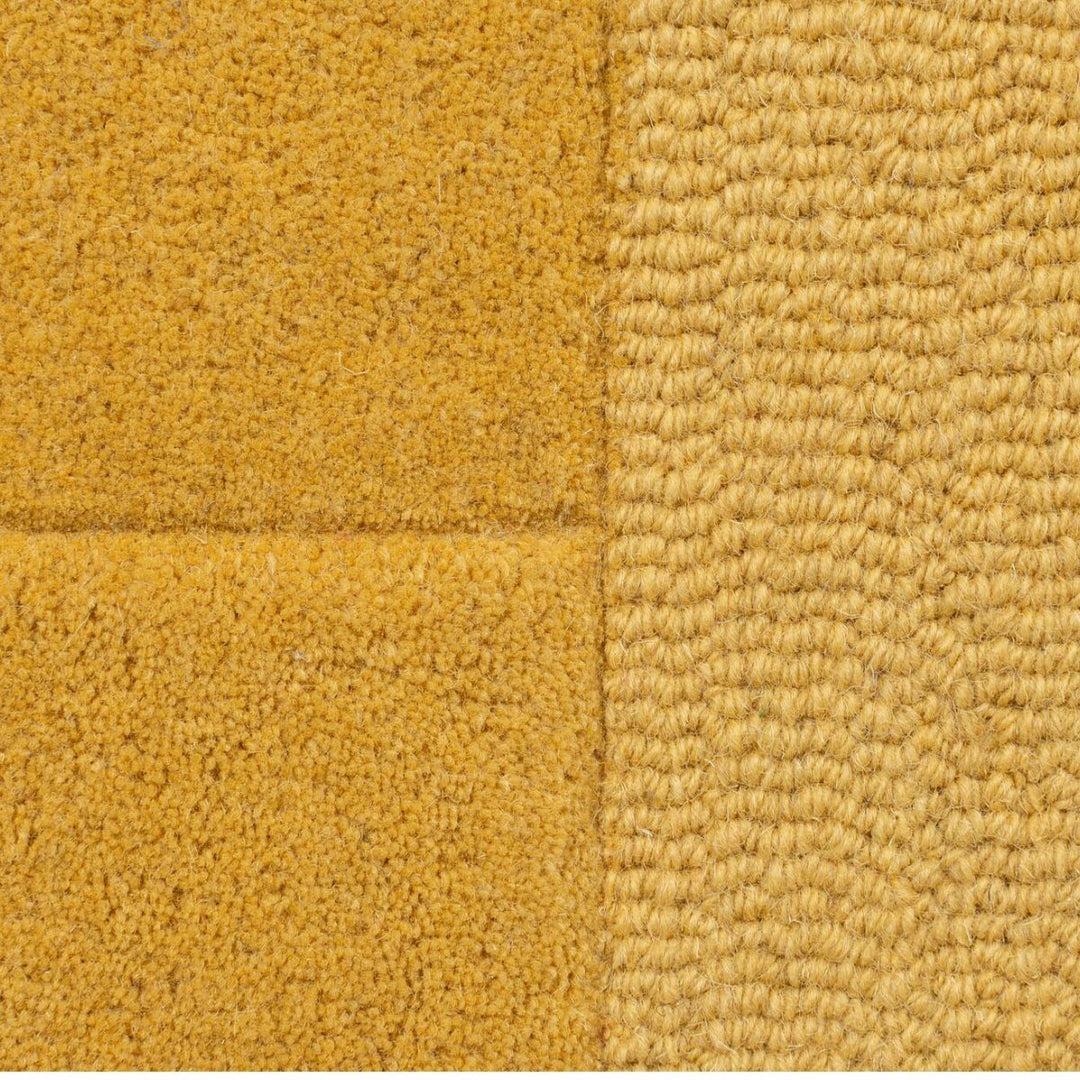 Tapis de couloir en laine Gigi Jaune