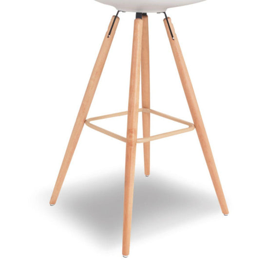 Lot de 2 tabourets Oslo Blanc
