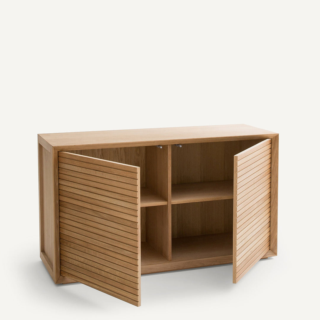 Buffet La Redoute plaqué chêne JOAQUIN