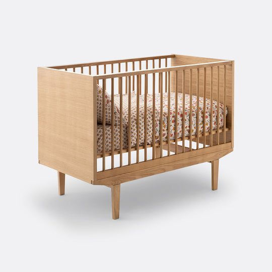 Lit bébé 60x120cm avec sommier réglable, Elyo La Redoute Interieurs