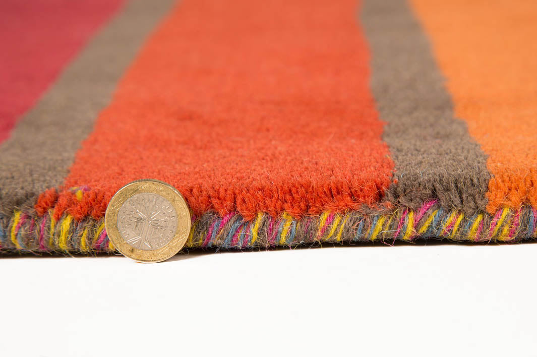 Tapis de couloir en laine Candy Multicolore 60x230cm
