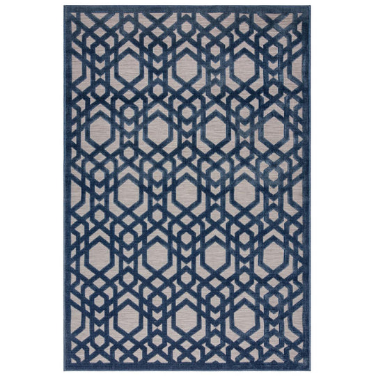 Tapis Extérieur Piatto Bleu 80x150cm