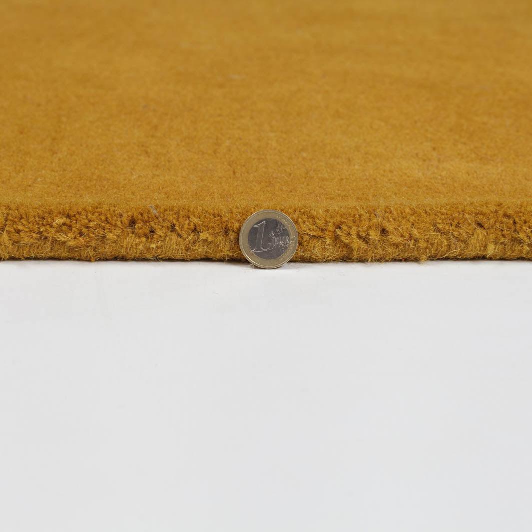 Tapis de couloir graphique 60x230cm jaune