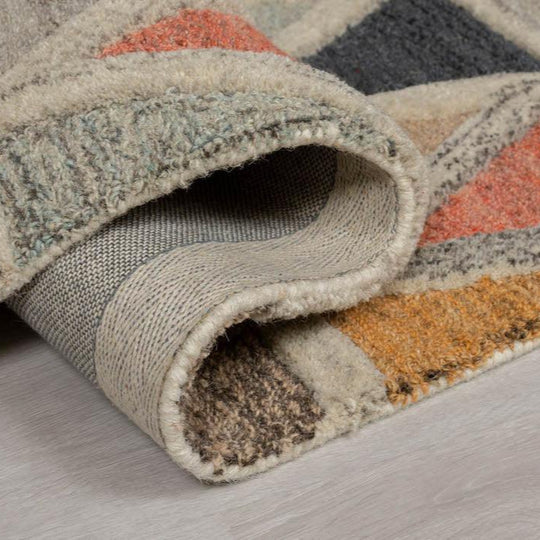 Tapis de couloir Moretz multicolore