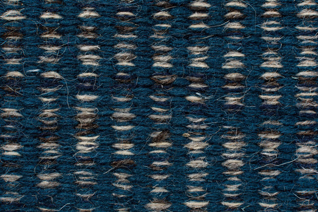 Tapis de couloir en laine avec franges 60x200cm