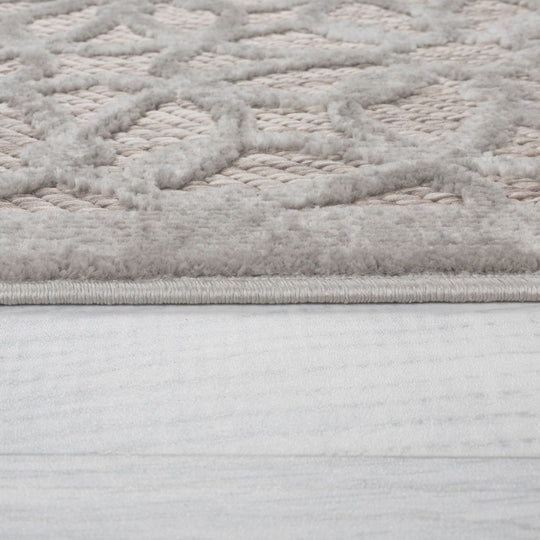 Tapis Extérieur Argento rond 160x160cm