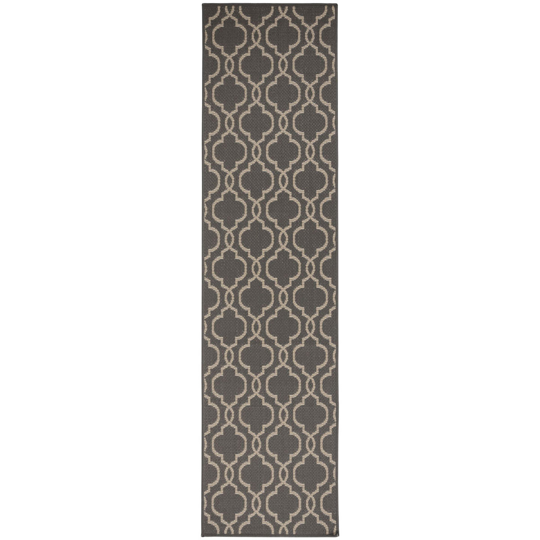 Tapis Extérieur Milan Gris et Beige 60x230cm
