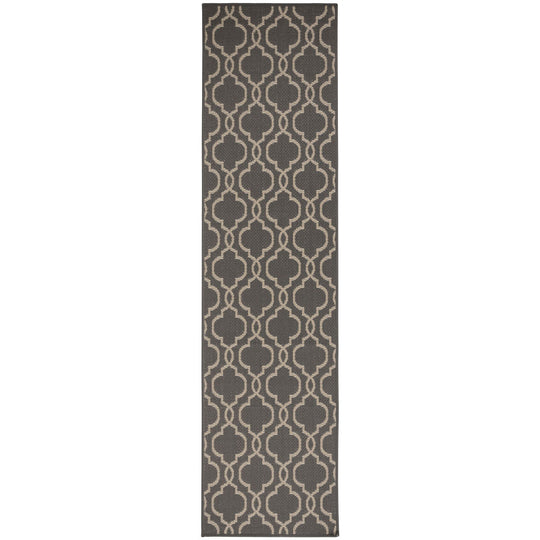 Tapis Extérieur Milan Gris et Beige 60x230cm