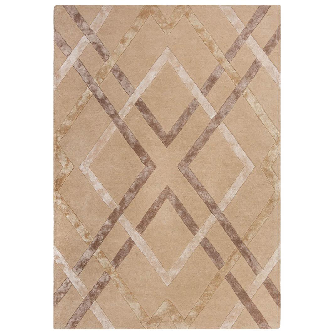 Tapis en laine Treillis 120x170cm
