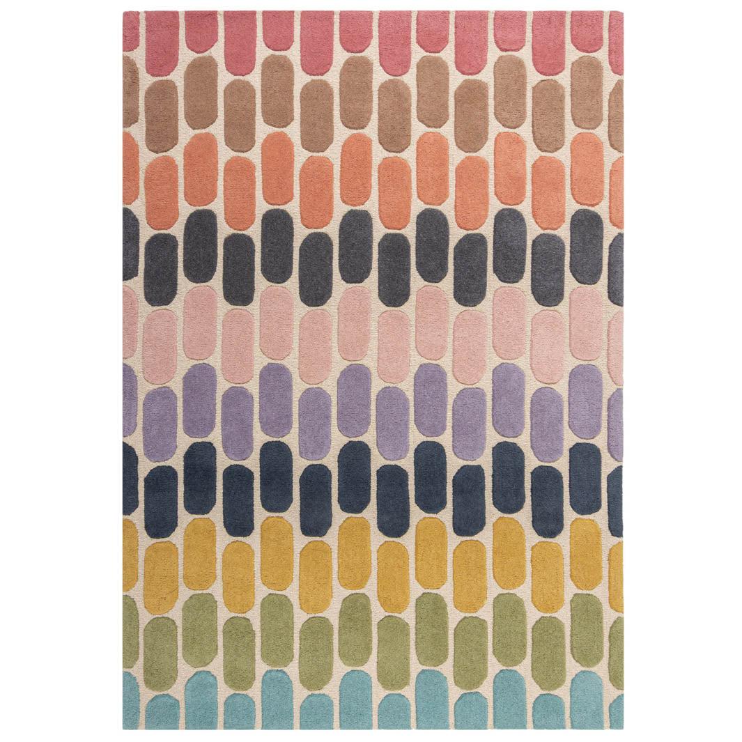 Tapis en laine Fossil