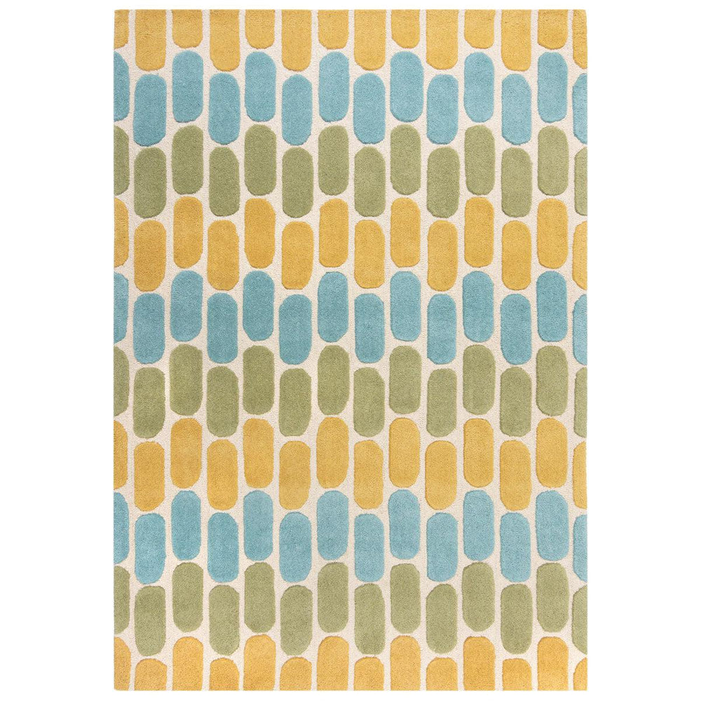 Tapis en laine Fossil