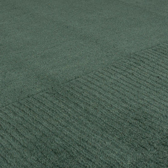 tapis laine vert pas cher