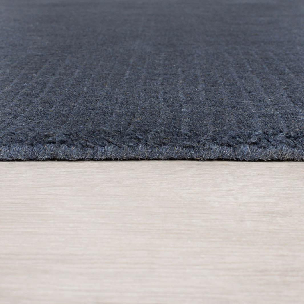 Tapis en laine Siena Bleu