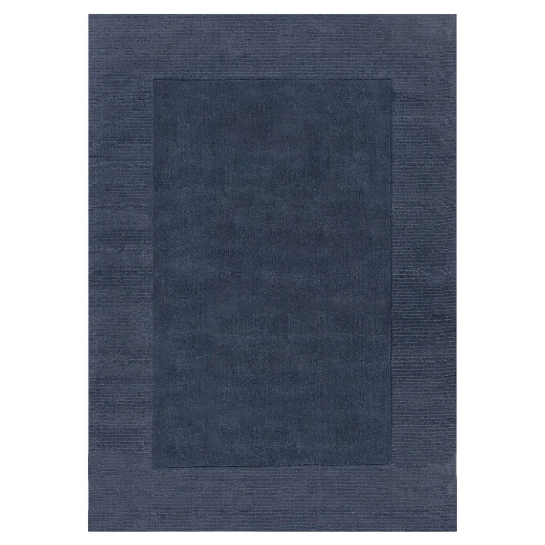 Tapis en laine Siena Bleu