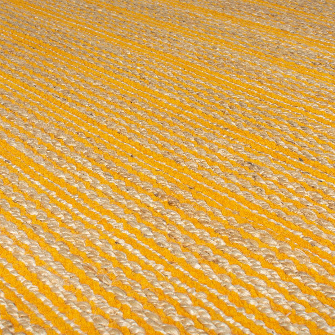Tapis de couloir jute Equinox Ocre 60x230cm