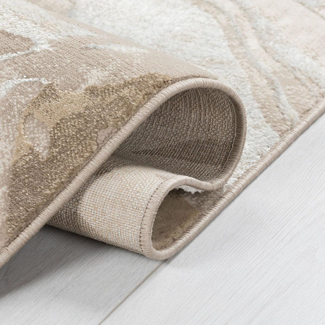 Tapis de couloir effet marbre