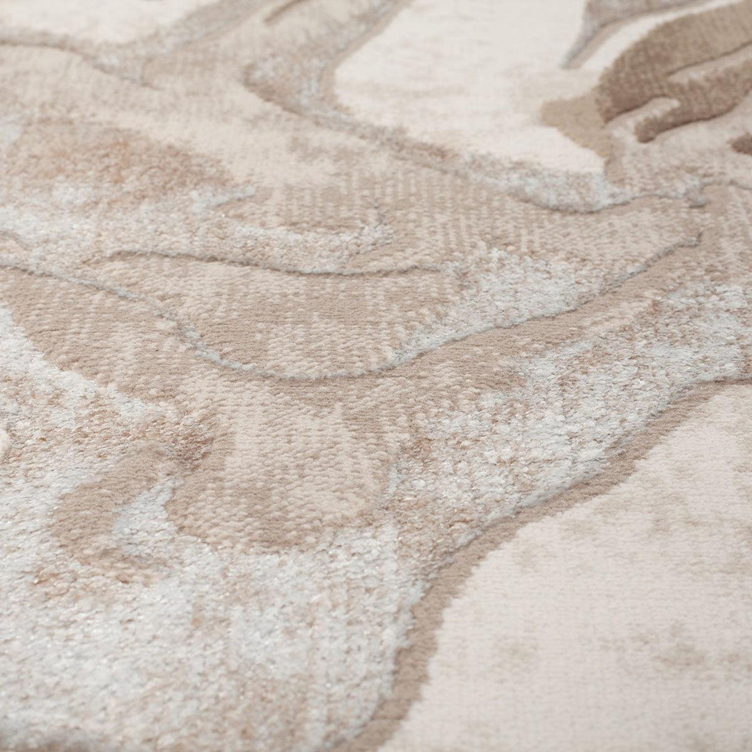 Tapis de couloir effet marbre