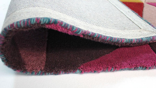 Tapis en laine Falmouth multicolore