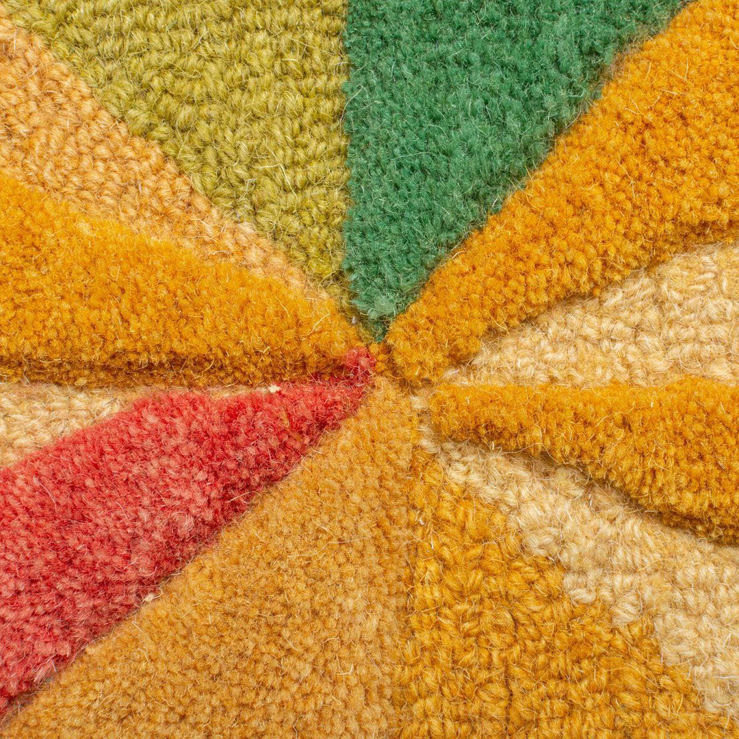 Tapis multicolore 100% laine