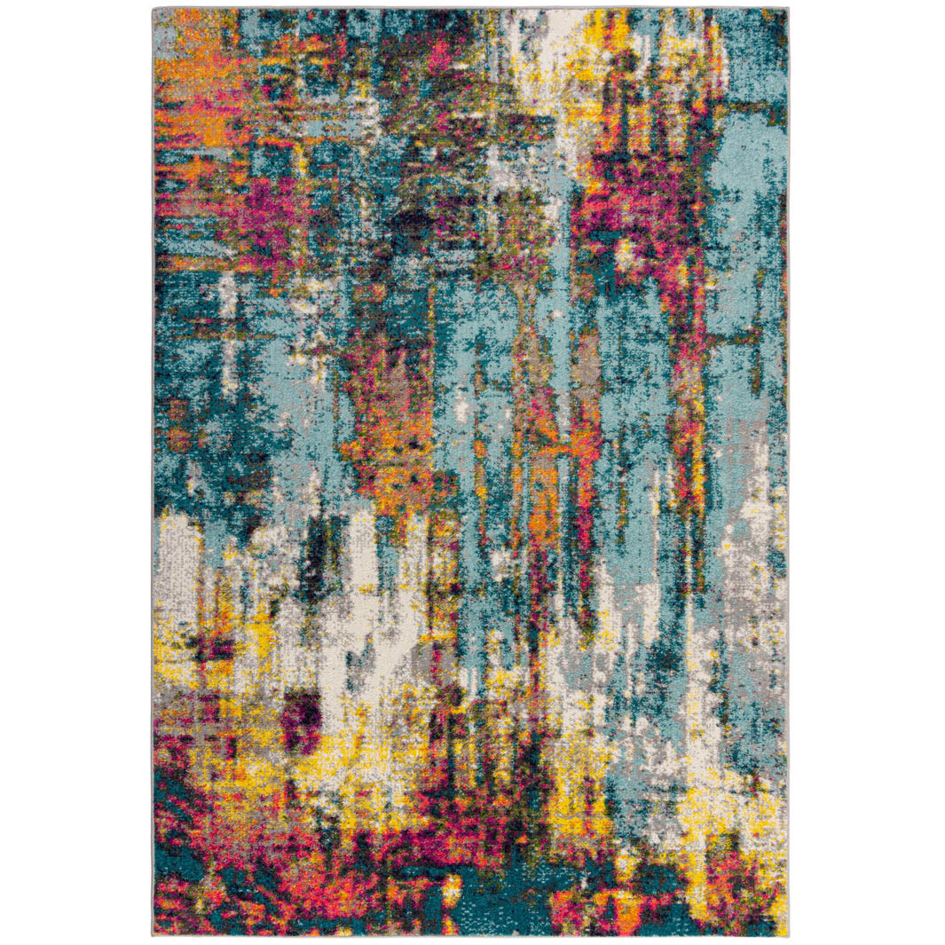 Tapis Abstraction Multicolore