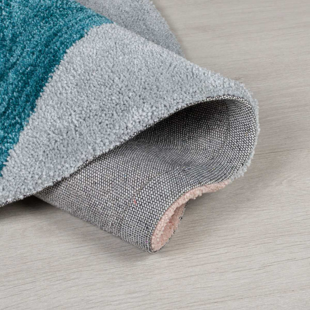 Tapis rond Metro Multicolore 133x133cm