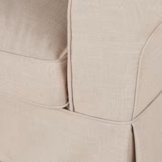 Canapé Maisons du Monde ROMA 3/4 places beige effet lin - Défaut