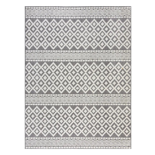 Tapis Jhansi gris 160x218cm