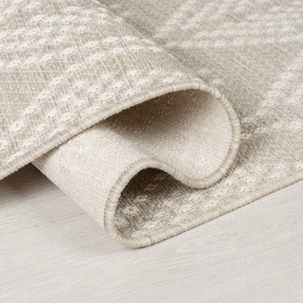 Tapis intérieur/extérieur Seed naturel 200x290cm "imparfait"