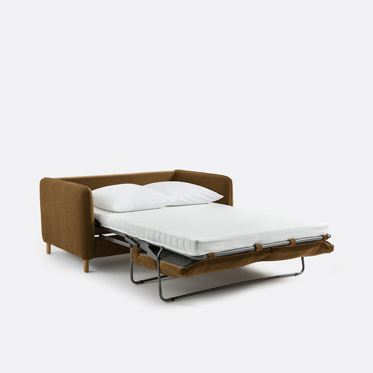 Canapé convertible La Redoute interieurs 3 places Loméo Bronze