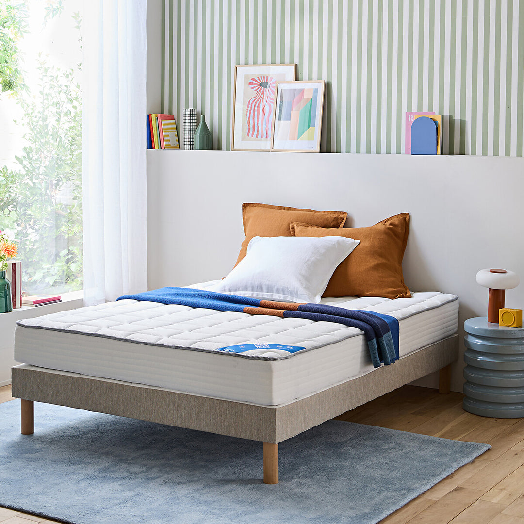 Matelas La Redoute Interieurs 160x200 cm 406 ressorts, soutien mi-ferme