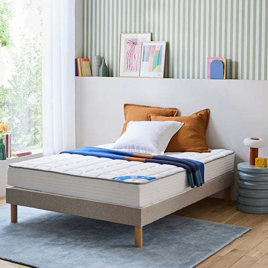 Matelas La Redoute Interieurs 160x200 cm 406 ressorts, soutien mi-ferme