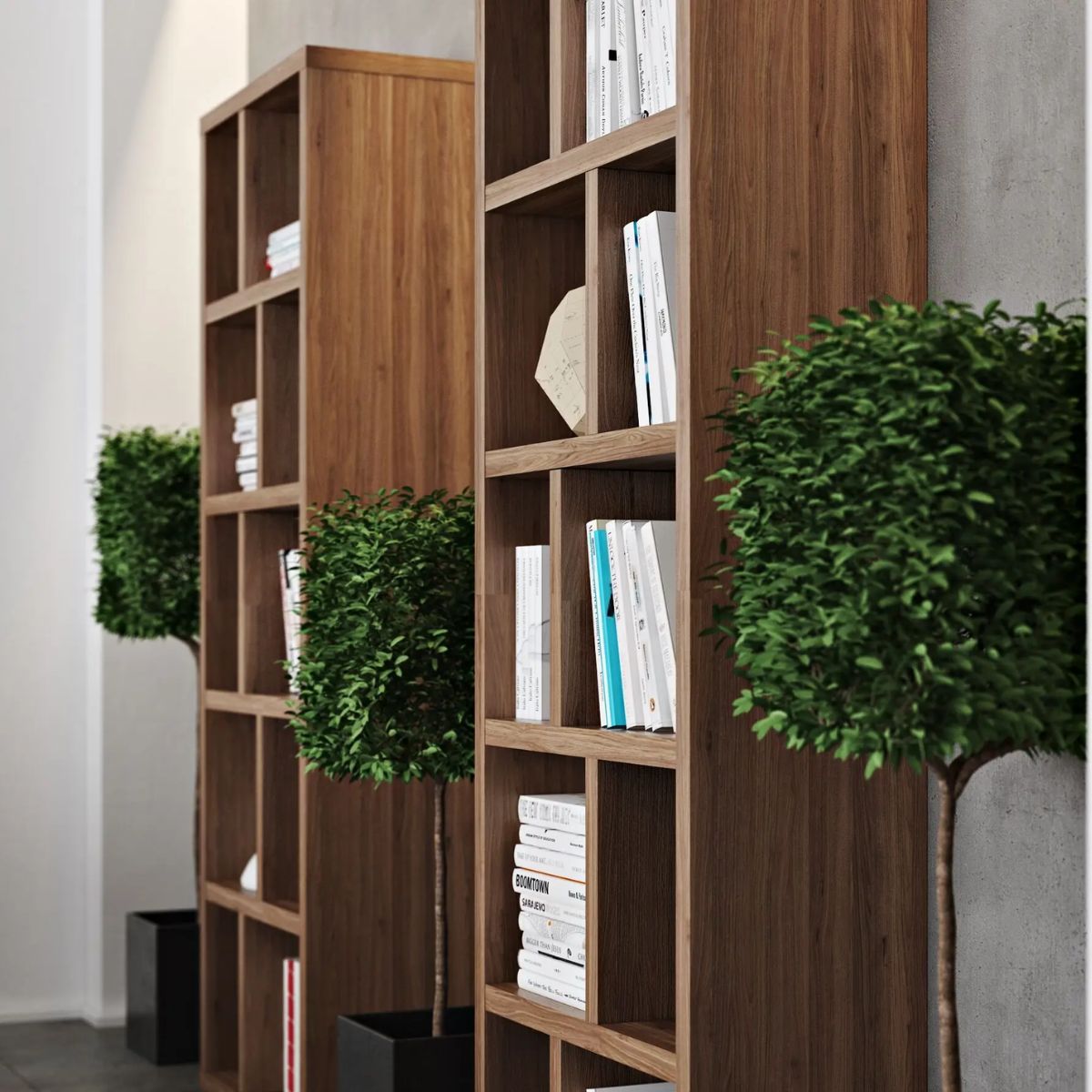 CAMIF- Bibliothèque 5 niveaux L70 cm Texas