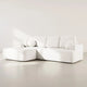 Canapé LISA DESIGN Candela Beige 4 places Convertible Coffre