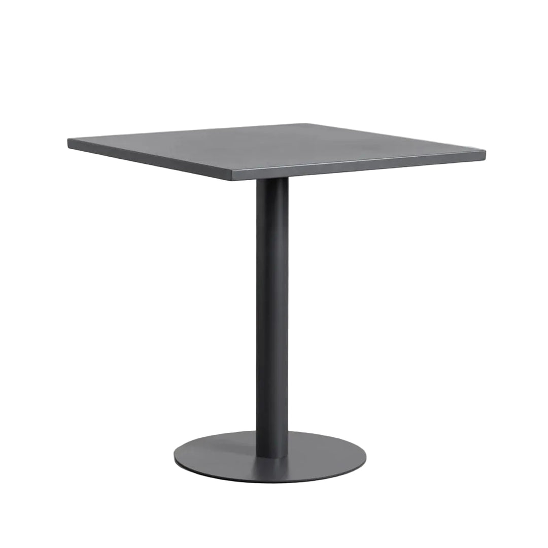 Table de Jardin carré SKLUM Mizzi 70x70cm Gris Graphite
