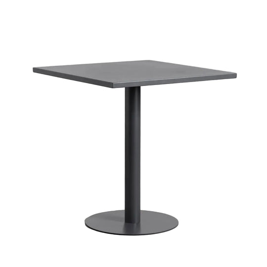 Table de Jardin carré SKLUM Mizzi 70x70cm Gris Graphite