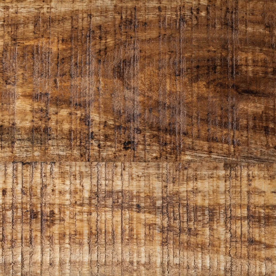 Buffet en metal et bois de manguier