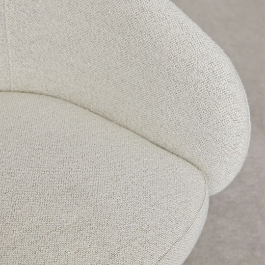 Lot de 2 fauteuils pivotants SKLUM rembourrés Flavian