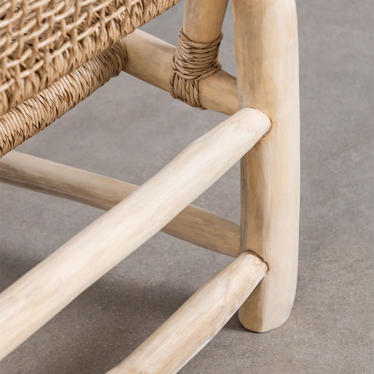 Canapé de jardin SKLUM 2 places en bois de teck Bientina