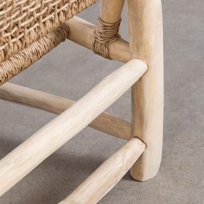 Canapé de jardin SKLUM 2 places en bois de teck Bientina