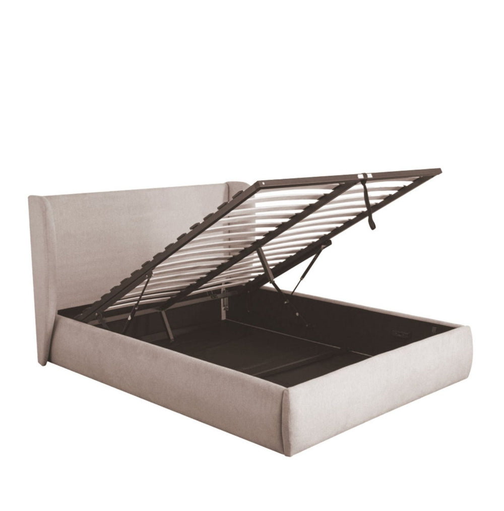 Lit coffre DRAWER Cali avec tête de lit 160x200cm