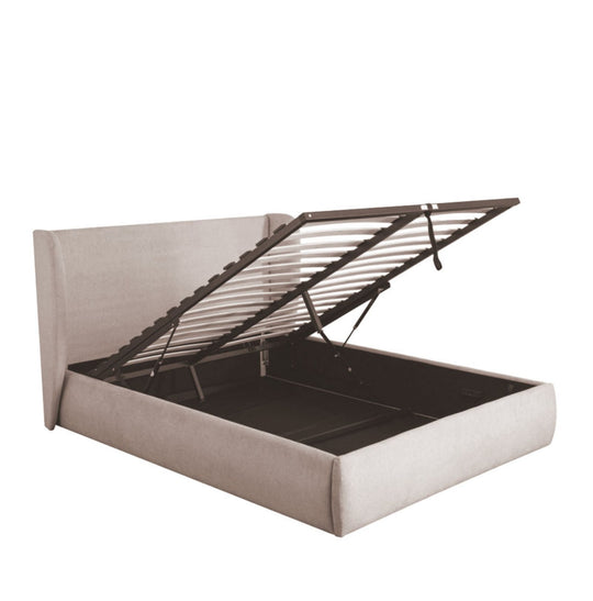 Lit coffre DRAWER Cali avec tête de lit 160x200cm