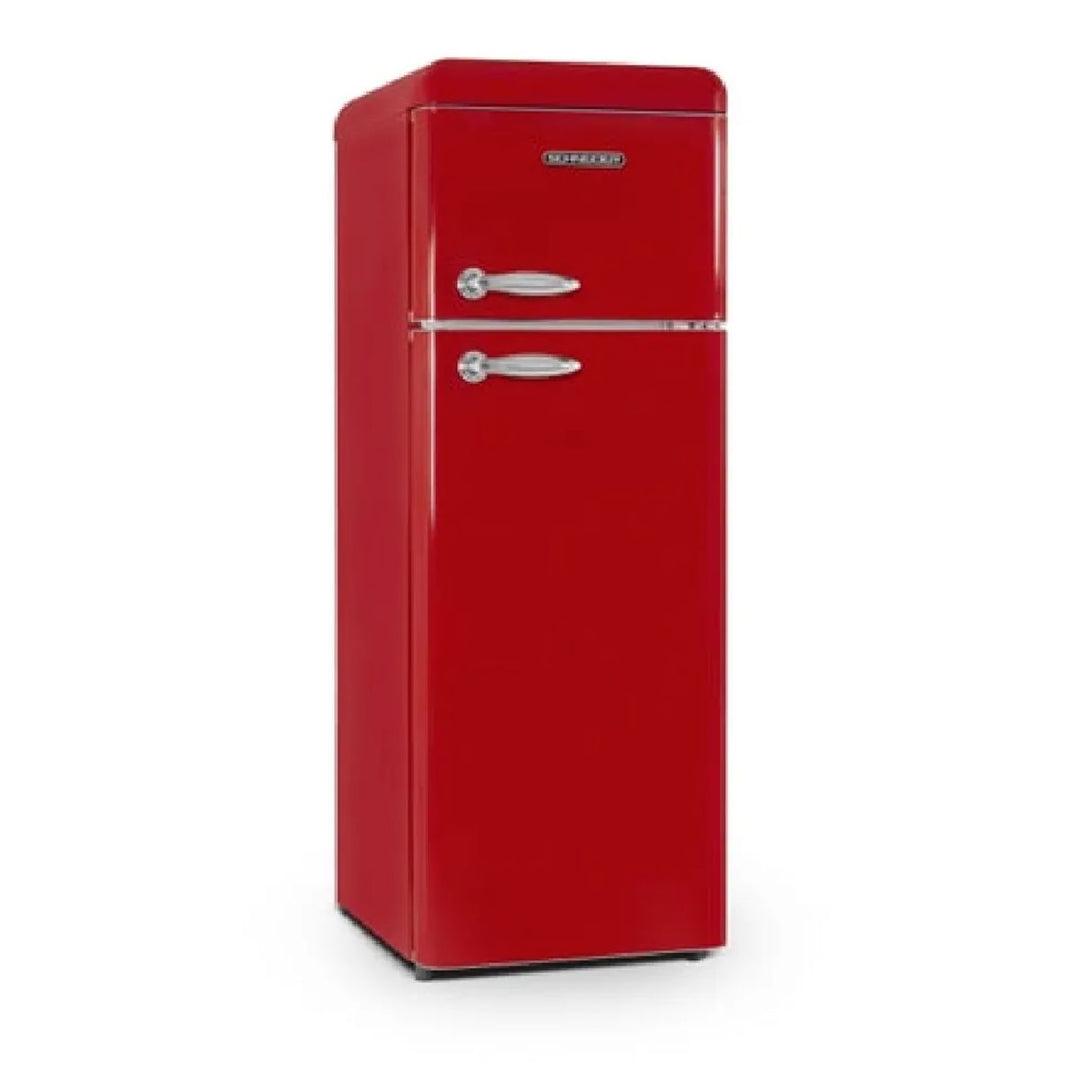 Réfrigérateur combiné SCHNEIDER SCDD208VR 211L rouge
