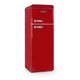 Réfrigérateur combiné SCHNEIDER SCDD208VR 211L rouge